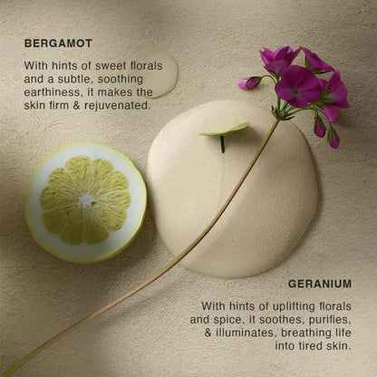 Vinci Botanicals Bergamot Geranium Body Scrub