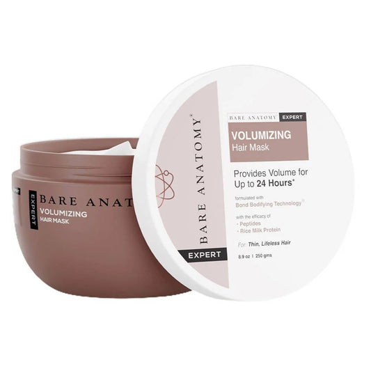 Bare Anatomy Expert Volumizing Hair Mask with Peptides & Rich Milk Protein | Voluminous Hair For Up To 24 Hours