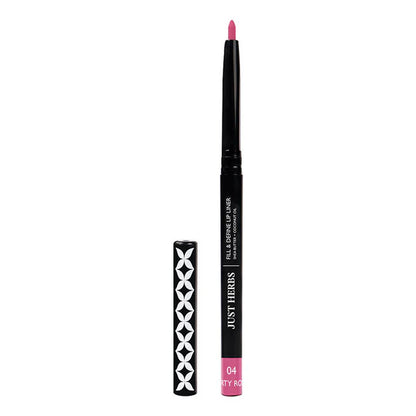 Just Herbs Fill & Define Lip Liner - Dirty Rose - 0.3 gm
