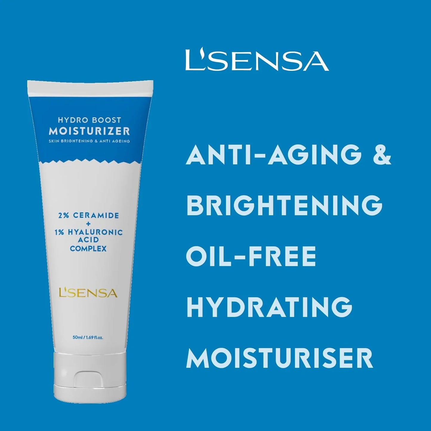 L'Sensa Hydro Boost Moisturizer For Oily And Dry Skin - 50 ml