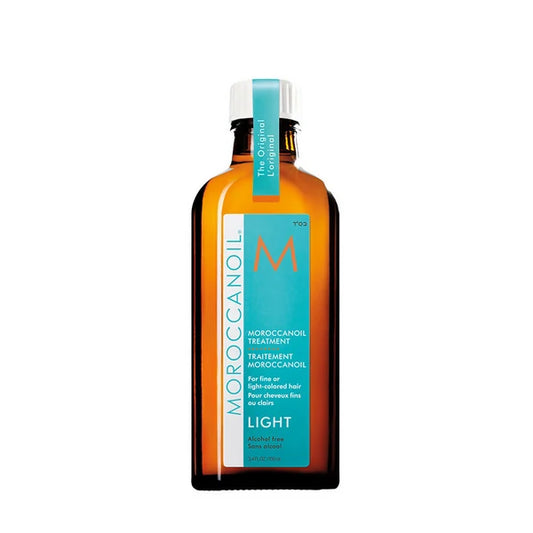 Moroccanoil Treatment Light Argan Oil Serum - All Hair Types & Light Colored Hair - 100 ml
