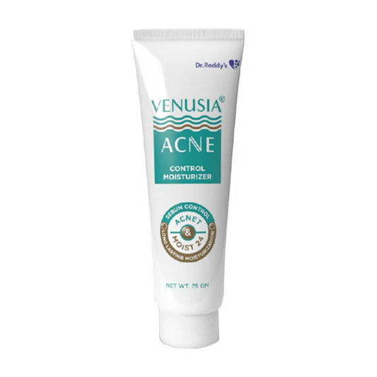 Dr. Reddy's Venusia Acne Control Moisturizer For Oily & Acne Prone Skin - 75 gm