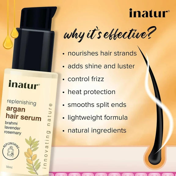Inatur Argan Hair Serum - 50 ml