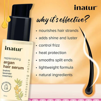 Inatur Argan Hair Serum - 50 ml