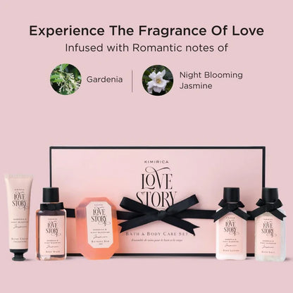 Kimirica Love Story Luxury Bath & Body Care Set - kit