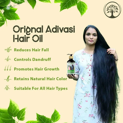 Ivory Natural Adivasi Hair Oil For Growth Of Hair, Hair Strengthening & Nourishment - 200 ml