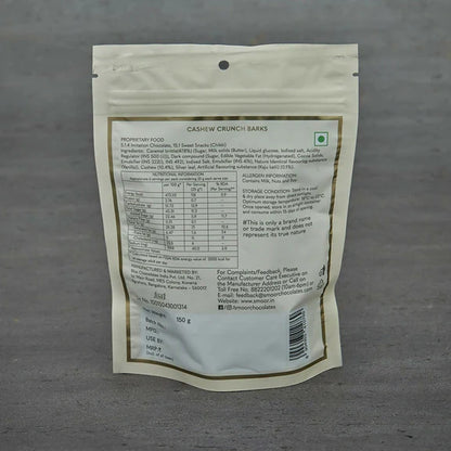 Smoor Cashew Crunch Barks - 150 gm