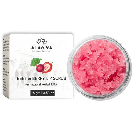 Alanna Beet and Berry Lip Scrub - 15 gm