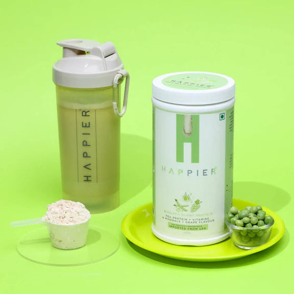 Happier Soulpea Plant Protein Powder - 450 gm