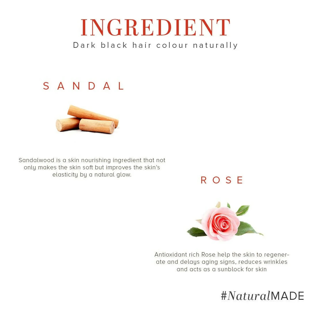 Khadi Natural Sandalwood & Rose Face Pack - 100 gm