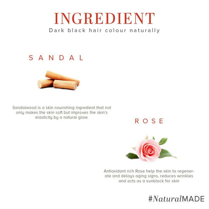 Khadi Natural Sandalwood & Rose Face Pack - 100 gm