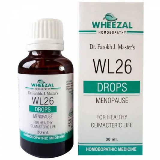 Wheezal Homeopathy WL-26 Menopause Drops -