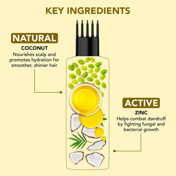 Botanic Hearth Coconut & Zinc Hair Oil - 150 ml