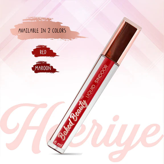 Baked Beauty Liquid Sindoor - Red - 6 ml