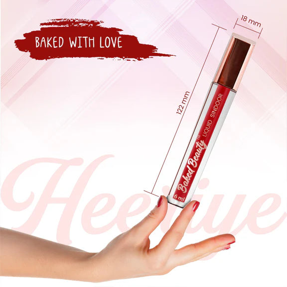 Baked Beauty Liquid Sindoor - Red - 6 ml