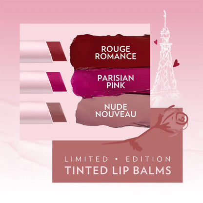Vaseline Emily In Paris Tinted Lip Balm Stick - Nude Nouveau - 3 gm