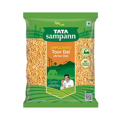 Tata Sampann Unpolished Toor Dal - 1 kg