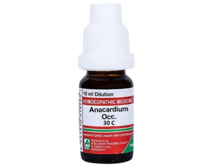 Adel Homeopathy Anacardium Occ Dilution -30 CH