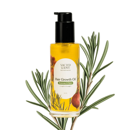 Sacred Grove Rosemary Leaves & Onion Hair Growth Oil - 100 ml