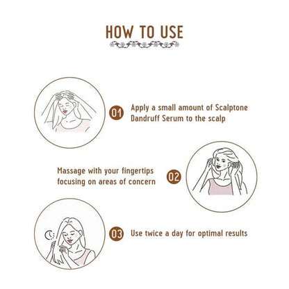 Avimee Herbal Scalptone Dandruff Serum With Nilscurf & Hyaluronic Acid - 25 ml