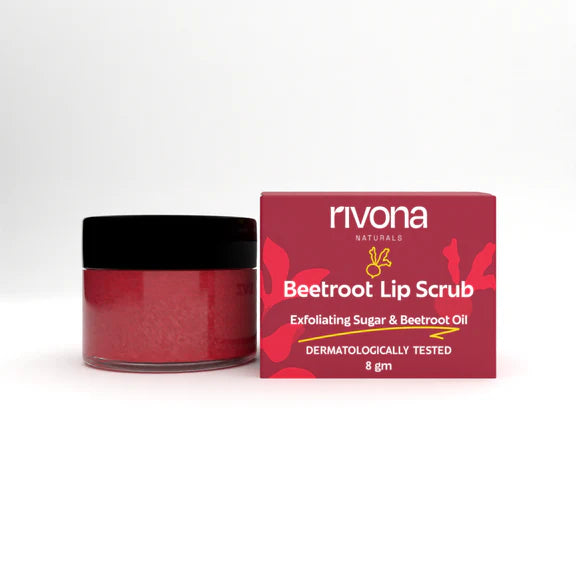 Rivona Naturals Beetroot Lip Scrub - 8 gm