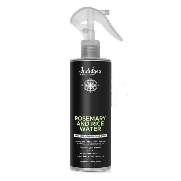 Indulgeo Essentials Rosemary And Rice Water Hair Growth Spray - 200 ml