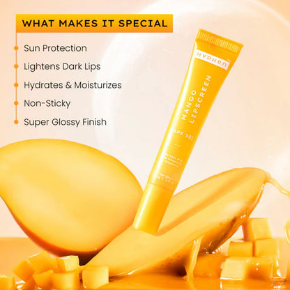 Hyphen By Kriti Sanon Mango Lip Balm SPF-50 PA++++ - 10 gm