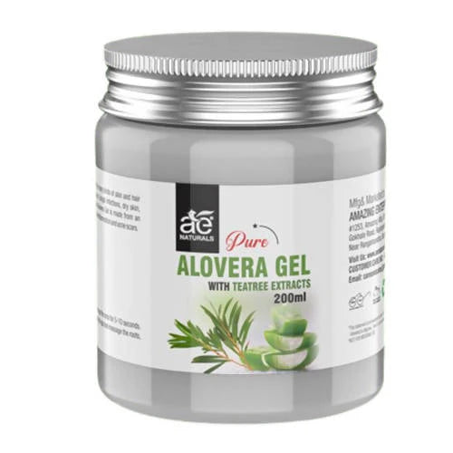 Ae Naturals Pure Aloevera Gel With Teatree Extracts - 200 ml