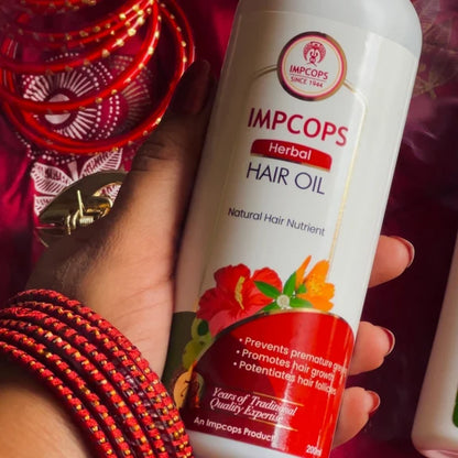 Impcops Herbal Hair Oil - 200 ml