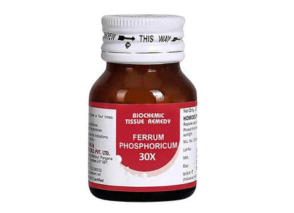 Bakson's Homeopathy Ferrum Phosphoricum Biochemic Tablets -3X