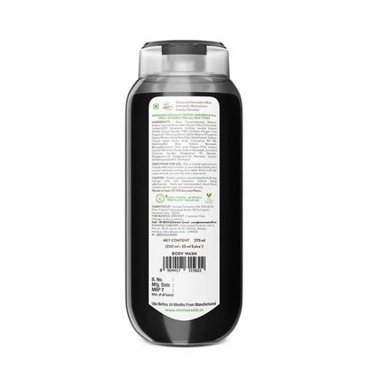 Mamaearth Charcoal Moisturizing Body Wash with Activated Charcoal & Energizing Mint for Skin