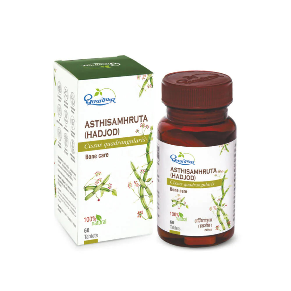 Dhootapapeshwar Asthisamhruta (Hadjod) Tablets -60 tabs