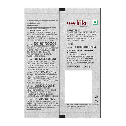 Vedaka Whole Jeera (Cumin) - 200 gm