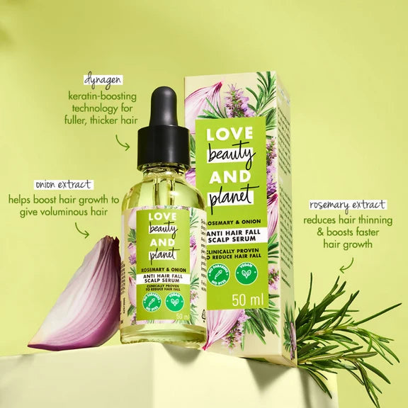 Love Beauty And Planet Onion & Rosemary Anti Hairfall Scalp Serum - 50 ml