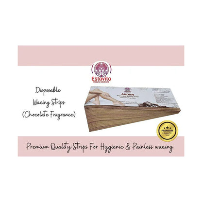 Estavito Adorn Wax Strips Hair Remover-Chocolate Fragranced - 85 pcs