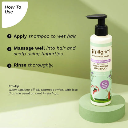 Pilgrim Spanish Rosemary Anti-Hairfall Shampoo (