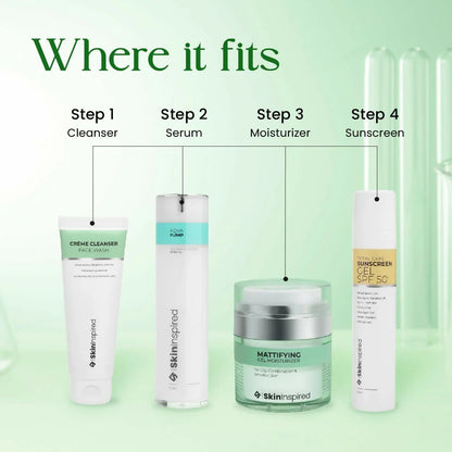 SkinInspired Mattifying Gel Face Moisturizer - 50 gm