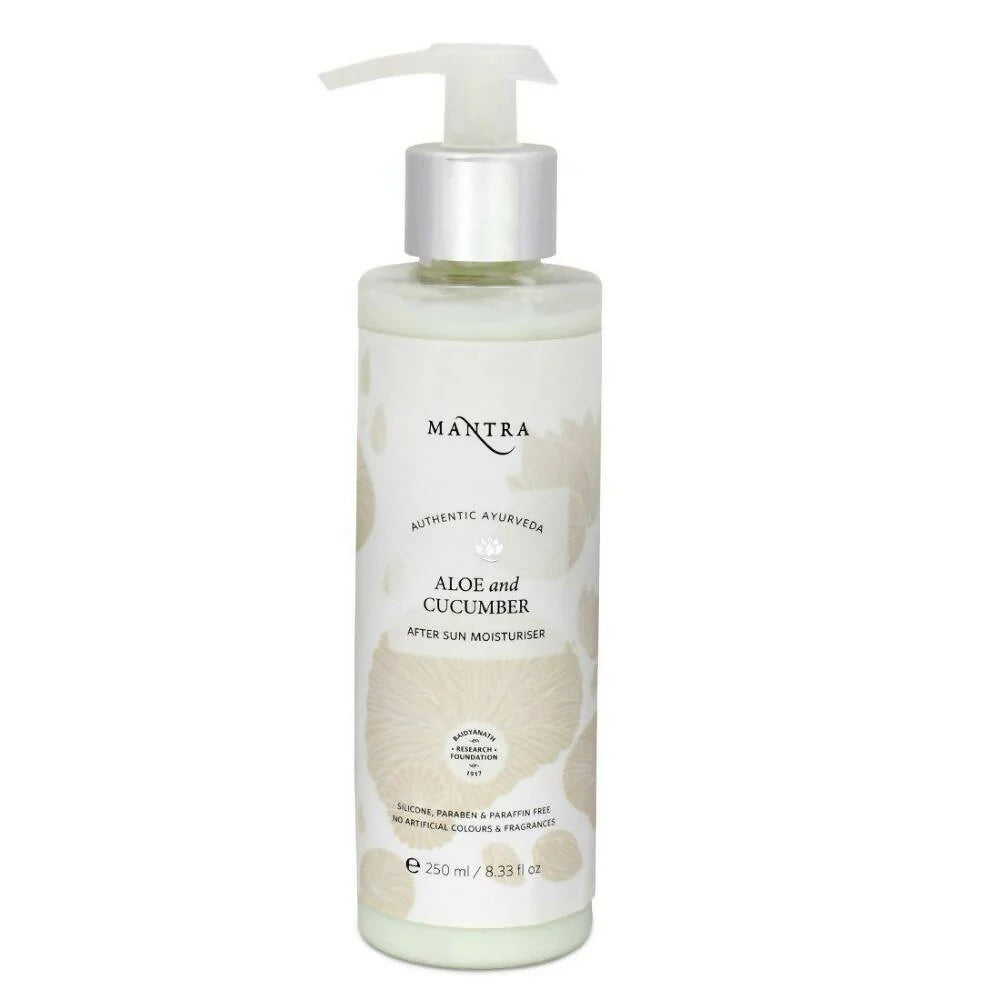 Mantra Herbal Aloe and Cucumber After Sun Moisturiser - 250 ml