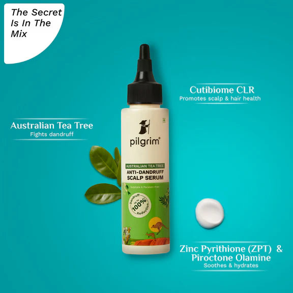 Pilgrim Australian Tea Tree Anti-Dandruff Scalp Serum - 100 ml