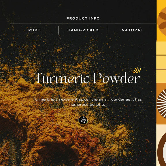 Organic Ayurvedistan Turmeric Powder - 400 gm