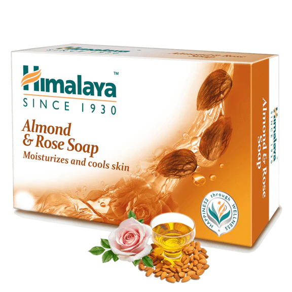 Himalaya Herbals Almond and Rose Soap