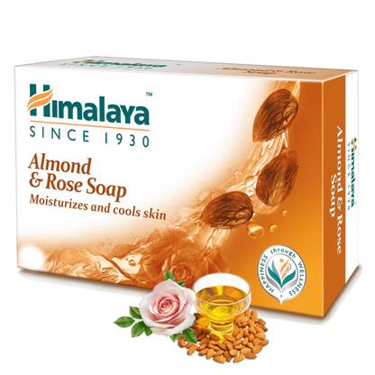 Himalaya Herbals Almond and Rose Soap