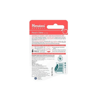 Himalaya Herbals Peach Shine Lip Care - 4.5 gm