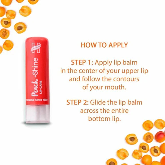 Himalaya Herbals Peach Shine Lip Care - 4.5 gm