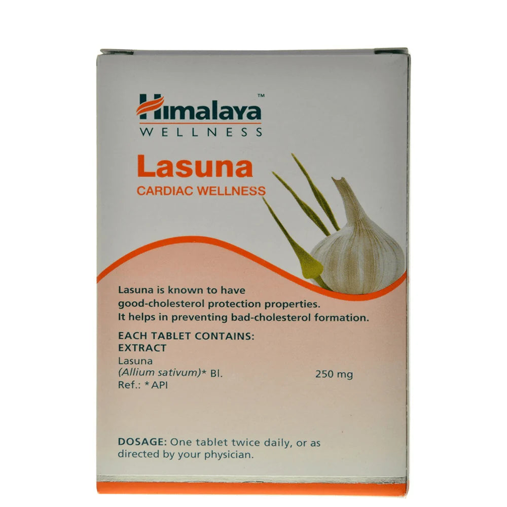 Himalaya Wellness Pure Herbs Lasuna Cardiac Wellness -Pack of 1