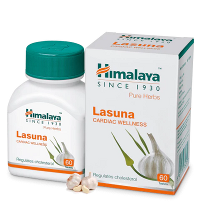Himalaya Wellness Pure Herbs Lasuna Cardiac Wellness -Pack of 1