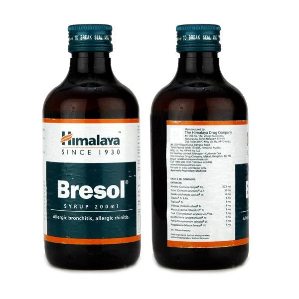 Himalaya Herbals - Bresol Syrup