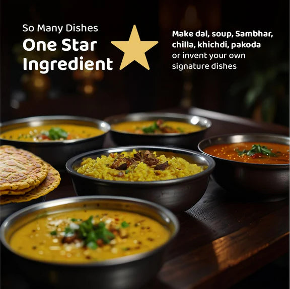 DeHaat Honest Farms Unpolished Toor Dal - 500 gm