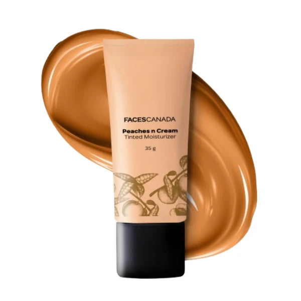 Faces Canada Peaches N Cream Tinted Moisturizer - Honey Beige 03 - 35 gm