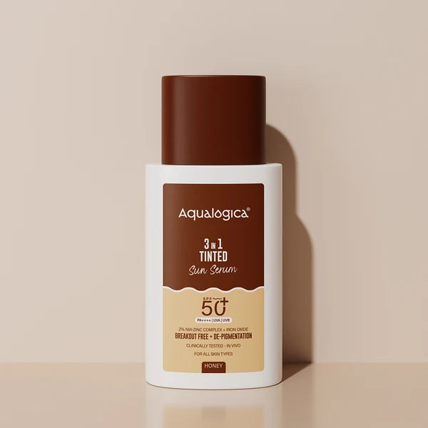 Aqualogica 3-in-1 Tinted Sun Serum